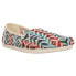 Фото #2 товара TOMS Alpargata Graphic Slip On Womens Multi Flats Casual 10017822T