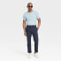 Фото #2 товара Men's Big & Tall Slim Fit Tech Chino Pants - Goodfellow & Co Midnight Blue 30x36