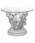 Фото #2 товара Bernini's Cherubs Glass-Top Sculptural Table