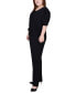 Фото #3 товара Plus Size Elbow Sleeve Jumpsuit