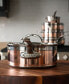 Фото #6 товара CopperBond Copper Induction 4-Quart Covered Saucepan with Helper Handle