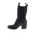 Фото #5 товара A.S.98 Collins A57202-301 Womens Black Leather Slip On Casual Dress Boots 6