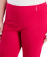 Фото #4 товара Plus Size Tummy Control Pull-On Capri Pants, Created for Macy's