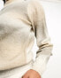 Фото #4 товара Threadbare Chloe turtle neck jumper in neutral ombre