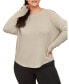 ფოტო #1 პროდუქტის Plus Size Molly Long-Sleeve Tee