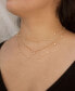 ფოტო #5 პროდუქტის Monroe Crystal Strand Layered Necklace