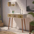 Фото #2 товара Мебель для прихожей с 3 ящиками Versa Белый Деревянный ДСП и древесина сосны 30 x 80,5 x 90 cm