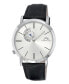 Men's Parker Genuine Leather Band Watch 831APAL