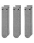 Фото #4 товара Nike Training Everyday Cushioned 3 pack crew sock in grey