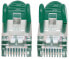 Фото #5 товара Intellinet Network Patch Cable - Cat6A - 3m - Green - Copper - S/FTP - LSOH / LSZH - PVC - RJ45 - Gold Plated Contacts - Snagless - Booted - Lifetime Warranty - Polybag - 3 m - Cat6a - S/FTP (S-STP) - RJ-45 - RJ-45