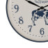 Фото #5 товара Настенное часы Чёрный Кремовый Железо 62 x 62 x 6,5 cm