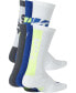 ფოტო #2 პროდუქტის Big Kids' Cushioned Crew Socks, 6 Pairs