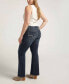 ფოტო #2 პროდუქტის Plus Size Suki Mid Rise Curvy Fit Bootcut Jeans