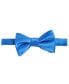 ფოტო #1 პროდუქტის Men's Royal Blue & White Solid Tie