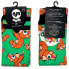 NUM WEAR Loco monky bear trumpet Half long socks