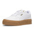 Фото #2 товара Puma Cali Court Lace Up Womens White Sneakers Casual Shoes 39380209