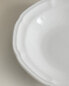 Porcelain soup plate