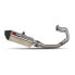 SCORPION EXHAUSTS Serket Taper Brushed Stainless Z650 17-19 Not Homologated Full Line System