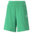 Фото #1 товара Puma Classics High Waist Shorts Womens Green Casual Athletic Bottoms 53810036