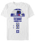 Star Wars Men's R2-D2 Body Costume Short Sleeve T-Shirt Белый, S - фото #1