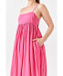 ფოტო #2 პროდუქტის Women's Babydoll Maxi Dress