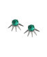 ფოტო #1 პროდუქტის Women's Gold Spike Stud Earrings