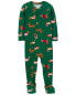 Baby 1-Piece Christmas Dog PurelySoft Footie Pajamas 12M