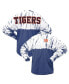 Фото #1 товара Футболка женская с длинным рукавом Spirit Jersey в полоску, цвет Navy Auburn Tigers