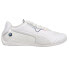 Фото #1 товара Puma Bmw Motorsport Drift Cat 8 Lace Up Mens White Sneakers Casual Shoes 306978