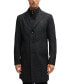 Men's Zip-Up Slim-Fit Coat