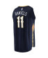 Big Boys Dyson Daniels Navy New Orleans Pelicans 2022 NBA Draft First Round Pick Fast Break Replica Jersey - Icon Edition