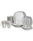 Justin 16-Pc. Dinnerware Set, Service for 4 Multi Clr - фото #1