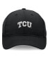 Фото #2 товара Men's Black TCU Horned Frogs Liquesce Trucker Adjustable Hat