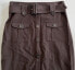 Фото #3 товара New York & Company 7th Avenue Design Studio Pencil Skirt Brown with Belt Size 4