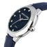 Фото #7 товара Наручные часы Stuhrling Chrono Dark Blue Canvas with Light Blue Contrast Stitching Watch 42mm.