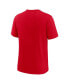 Фото #2 товара Men's Red San Francisco 49ers Rewind Logo Tri-Blend T-shirt