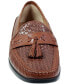 Фото #6 товара Men's Strafford Woven Tassel Loafers