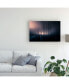 Фото #3 товара Baidongyun Lonely Day Blurred Canvas Art - 37" x 49"