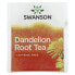 Swanson, Чай из корня одуванчика, без кофеина, 20 чайных пакетиков, 40 г (1,4 унции)