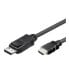 Фото #1 товара Techly ICOC-DSP-H-020 - 2 m - DisplayPort - HDMI Type A (Standard) - Male - Male - Straight
