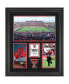 Фото #1 товара Texas Tech Red Raiders Jones AT&T Stadium Framed 20'' x 24'' 3-Opening Collage