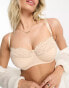 We Are We Wear Fuller Bust micro and lace multiway underwired bra in oyster