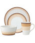Фото #1 товара Colorscapes Desert Layers 4 Piece Coupe Place Setting
