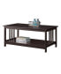 Фото #4 товара Mission Coffee Table with Shelf