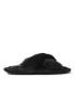 ფოტო #2 პროდუქტის Women's Jessica Furry Cross Band Slide Slippers