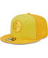Фото #1 товара Men's Gold Pittsburgh Steelers Tri-Tone 59FIFTY Fitted Hat