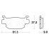 Фото #3 товара TRW MCB806SRM sintered brake pads