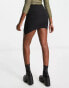 Фото #8 товара Urban Revivo co-ord thong detail mini skirt in black