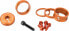 Wolf Tooth BlingKit: Headset Spacer Kit 3, 5,10, 15mm, Orange