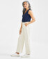 Фото #3 товара Women's High-Rise Wide-Leg Jeans, Created for Macy's